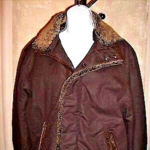 UGG Australia Classic Leather Trim Jacket